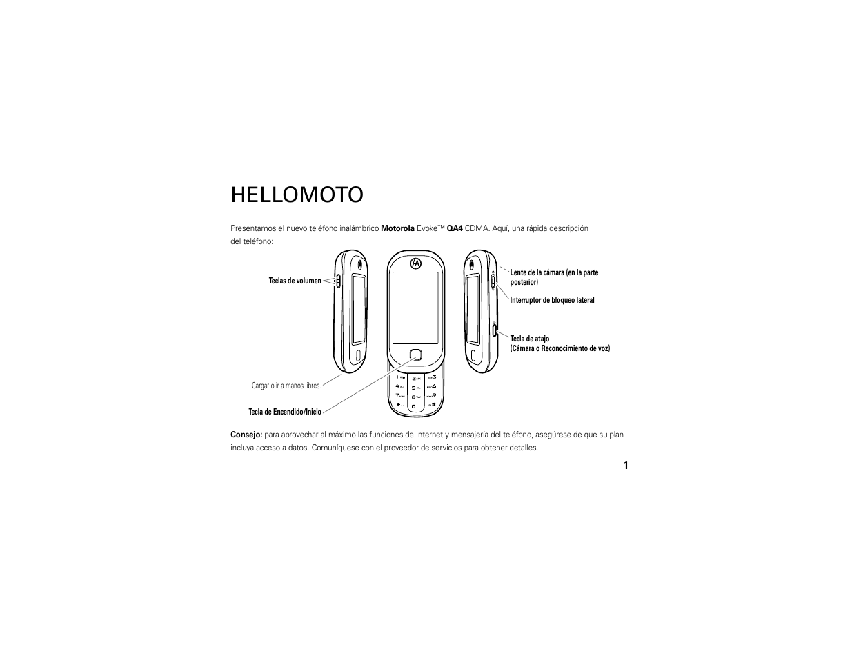 Hellomoto | Motorola Evoke 68000201338-C User Manual | Page 65 / 128