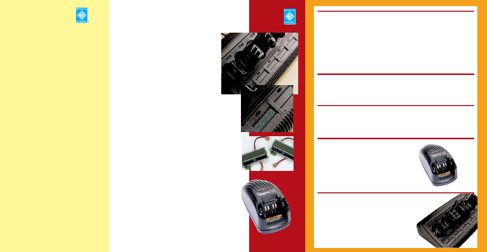 Impres multi-unit charger with display modules, Impres standard multi-unit charger, Impres single-unit charger | Motorola IMPRES WPLN4130AR User Manual | Page 3 / 6