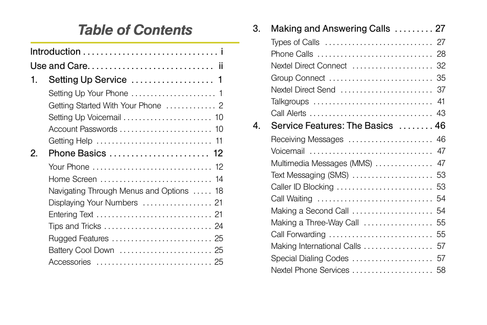 Motorola I1 User Manual | Page 5 / 151