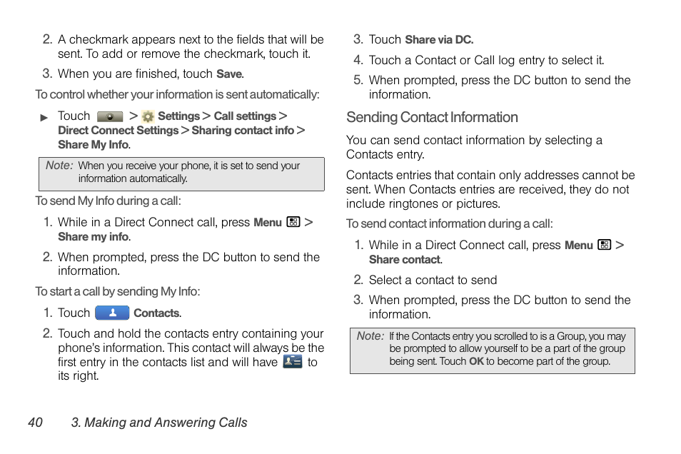 Motorola I1 User Manual | Page 50 / 151