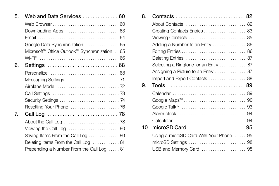 Motorola I1 User Manual | Page 6 / 151