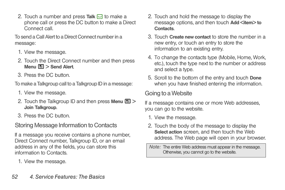 Motorola I1 User Manual | Page 62 / 151