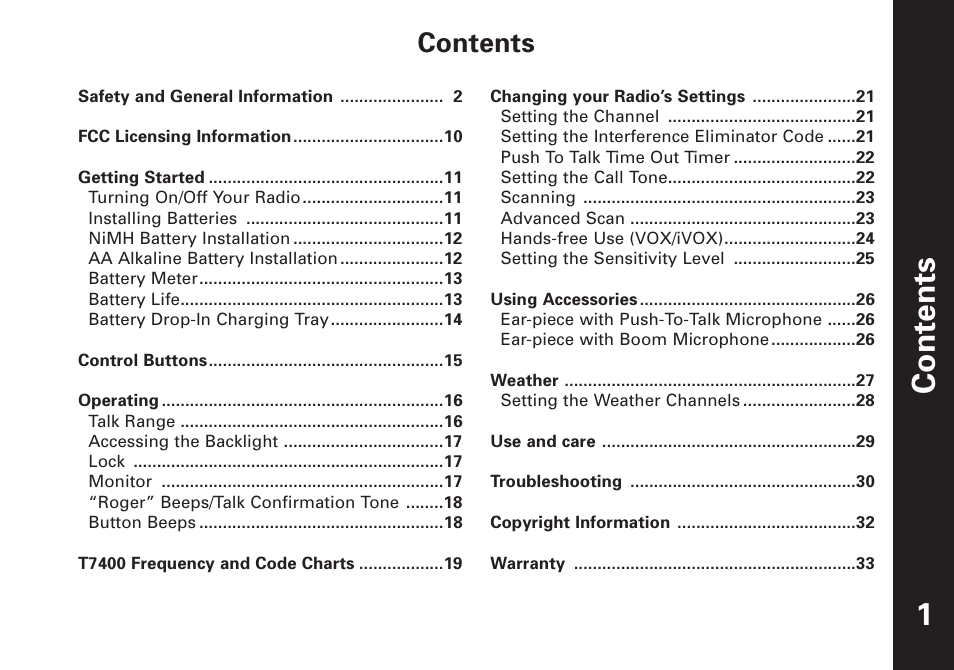 Motorola T7450 User Manual | Page 2 / 41