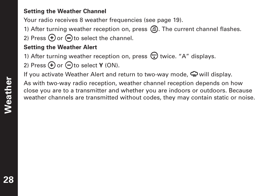 Weather 28 | Motorola T7450 User Manual | Page 29 / 41