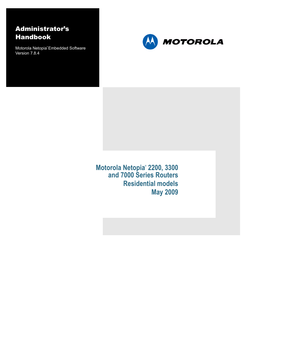 Motorola Netopia 3397GP User Manual | 254 pages