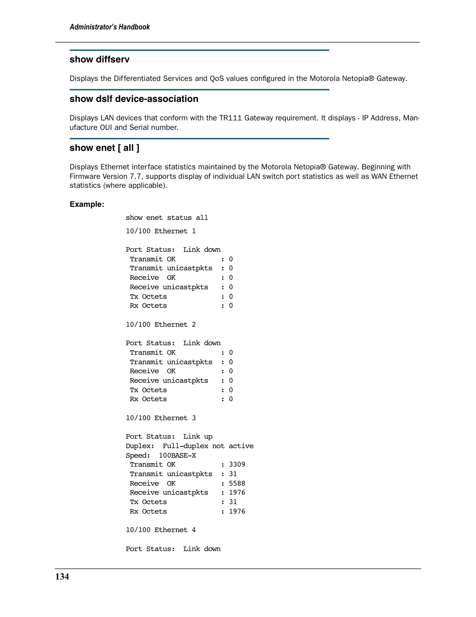 Motorola Netopia 3397GP User Manual | Page 134 / 254