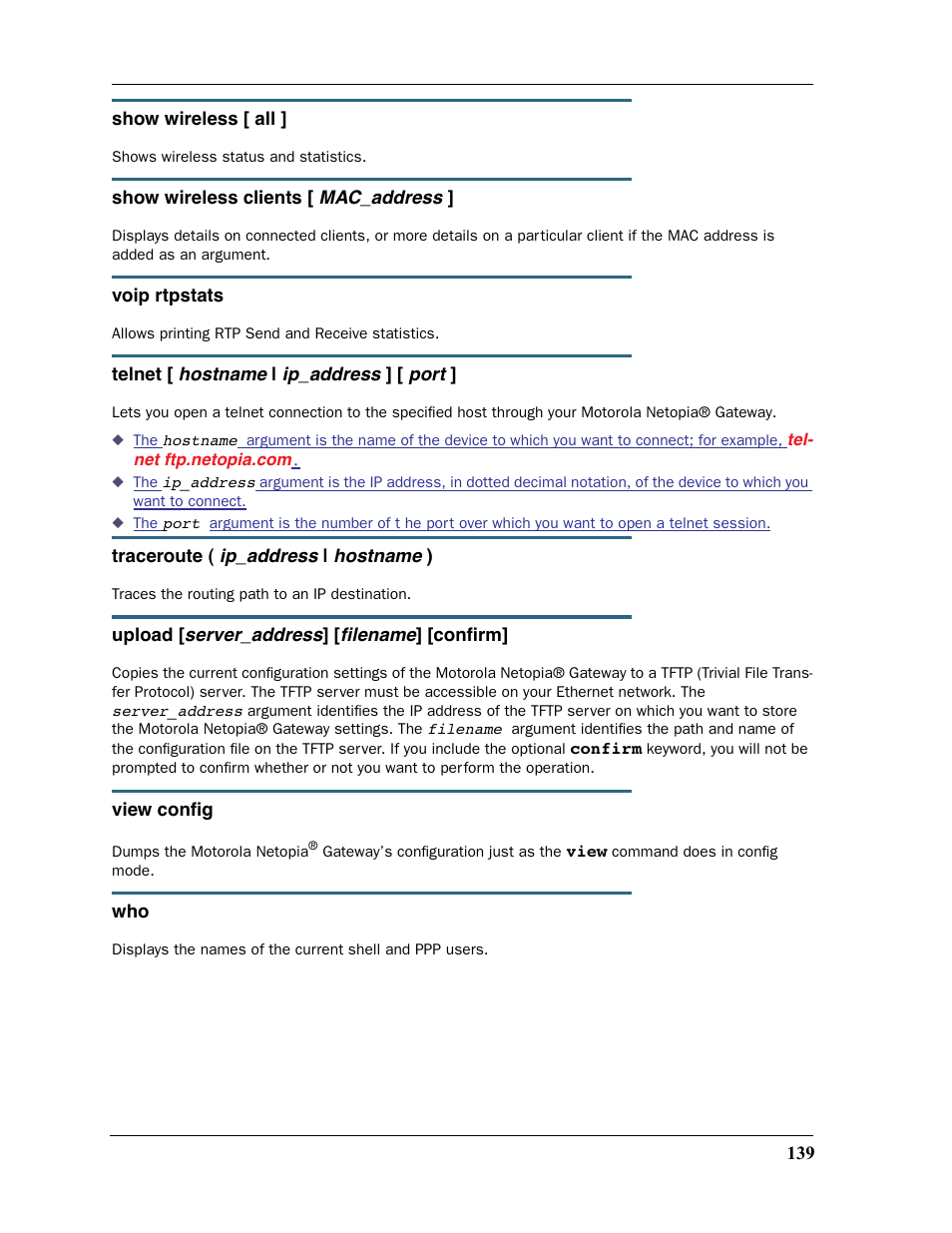 Motorola Netopia 3397GP User Manual | Page 139 / 254