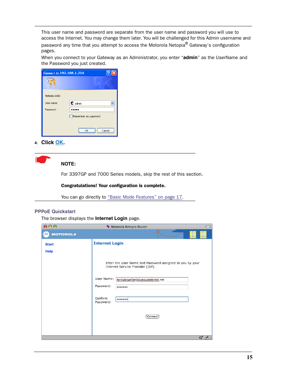 Motorola Netopia 3397GP User Manual | Page 15 / 254