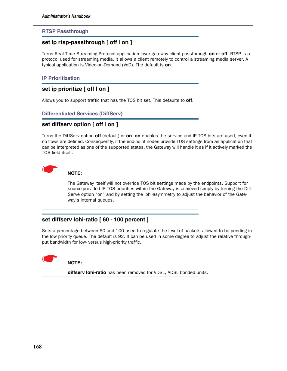 Motorola Netopia 3397GP User Manual | Page 168 / 254