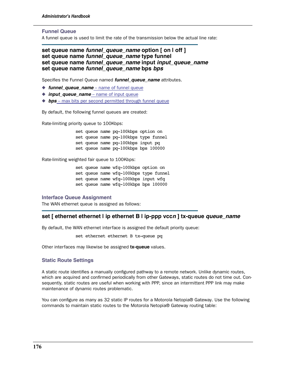 Motorola Netopia 3397GP User Manual | Page 176 / 254