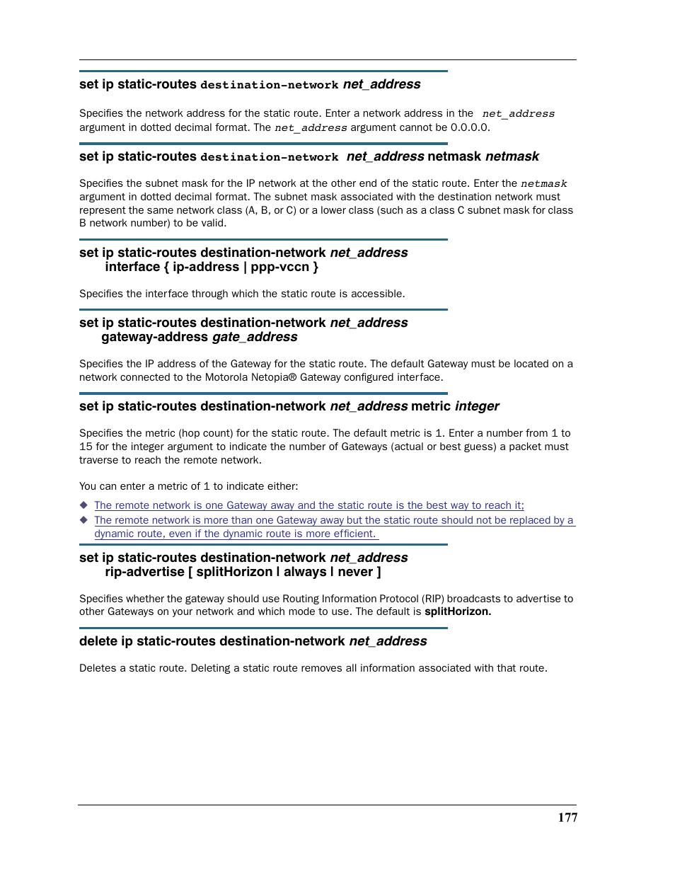 Motorola Netopia 3397GP User Manual | Page 177 / 254