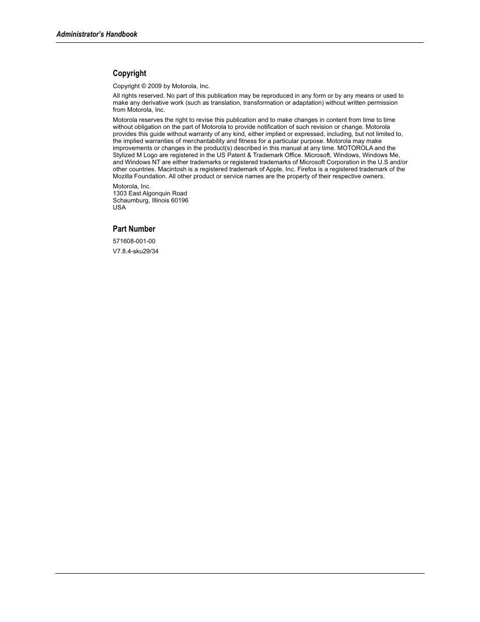 Motorola Netopia 3397GP User Manual | Page 2 / 254