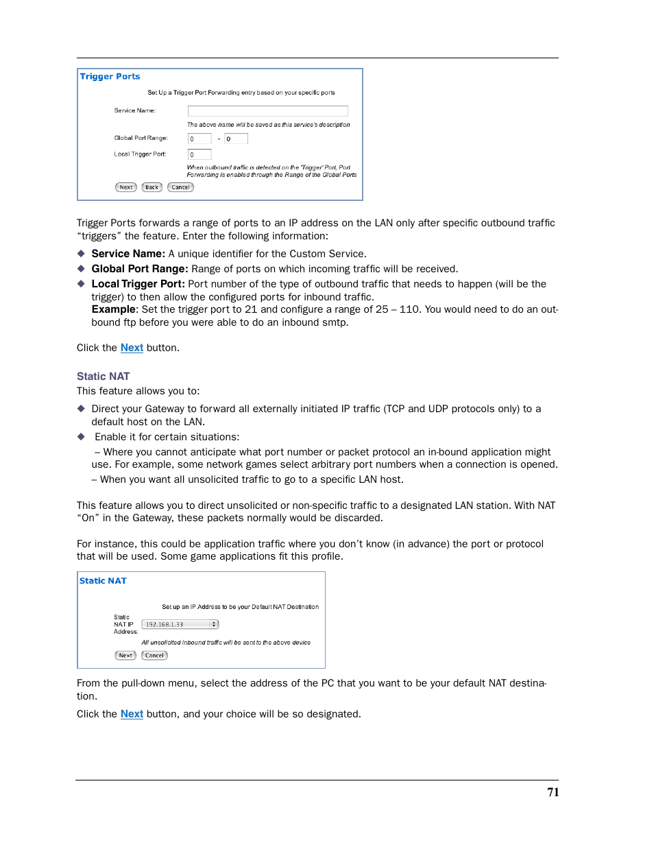Motorola Netopia 3397GP User Manual | Page 71 / 254