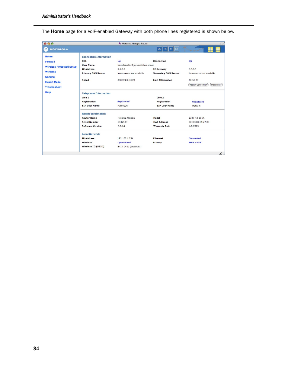 Motorola Netopia 3397GP User Manual | Page 84 / 254