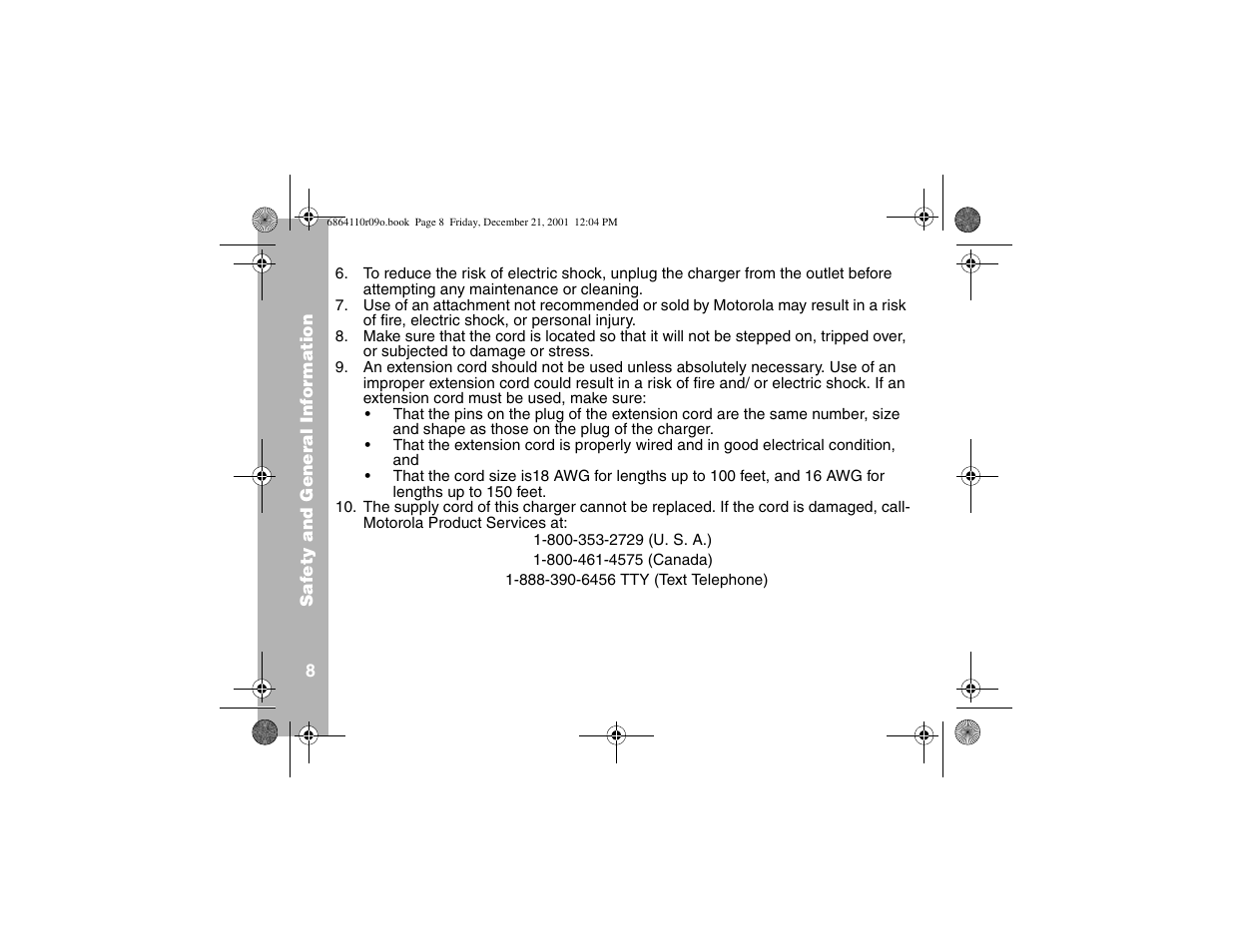 Motorola T5300 User Manual | Page 12 / 36