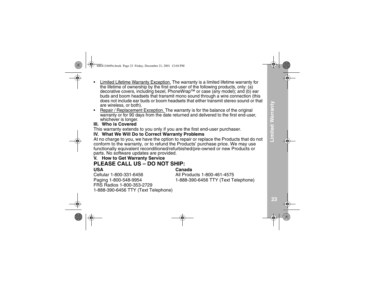 Motorola T5300 User Manual | Page 27 / 36