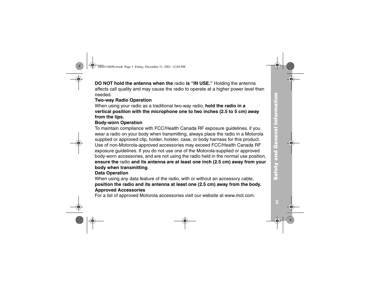 Motorola T5300 User Manual | Page 7 / 36