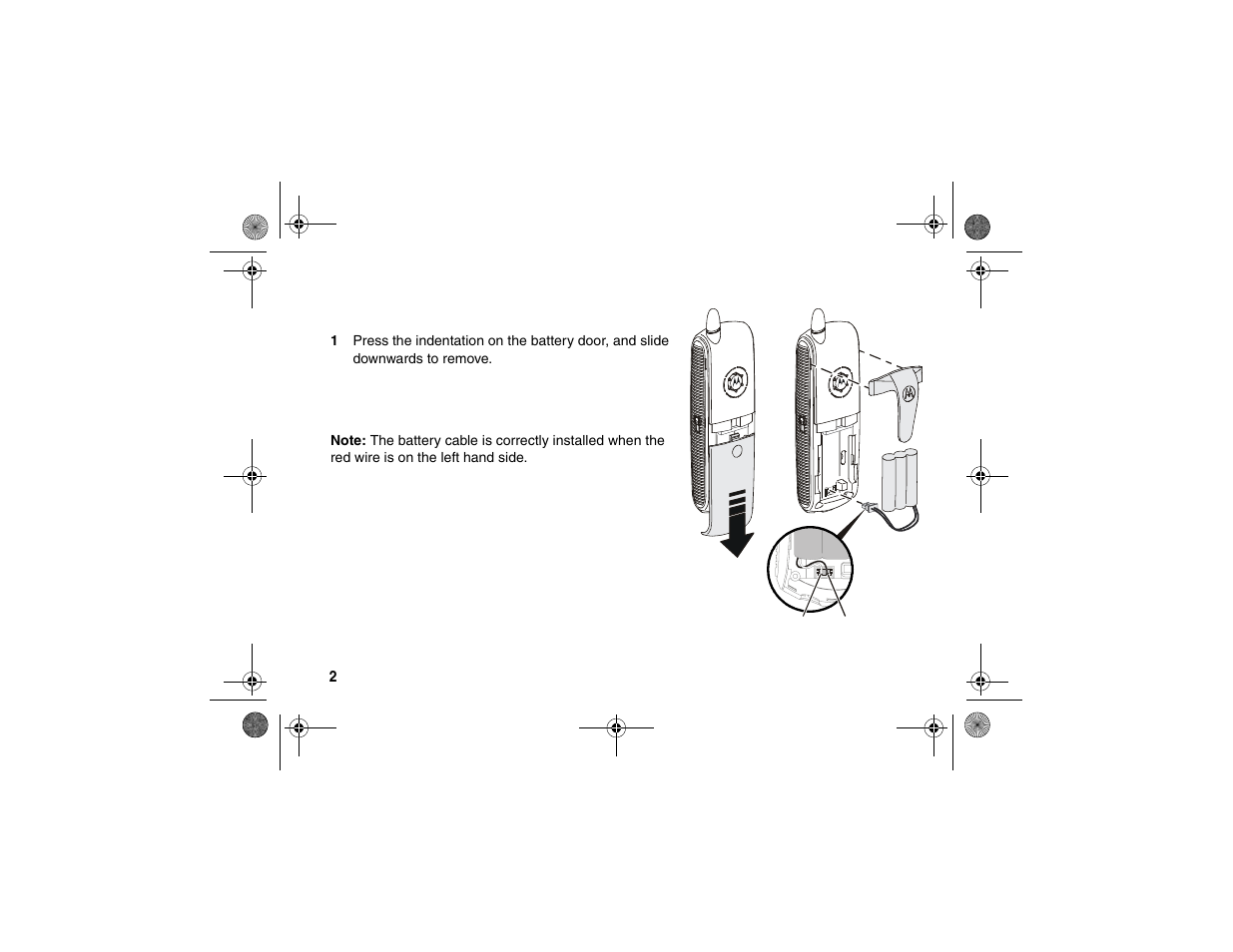 Installing the batteries | Motorola SD4580 User Manual | Page 15 / 71