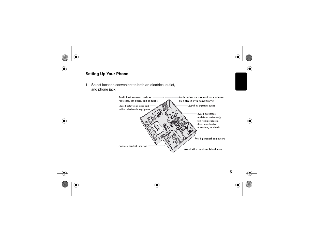 Setting up your phone | Motorola SD4580 User Manual | Page 18 / 71