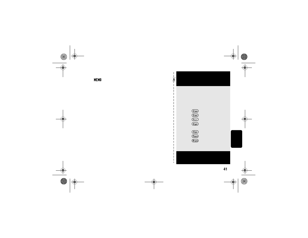 Recording a memo | Motorola SD4580 User Manual | Page 53 / 71