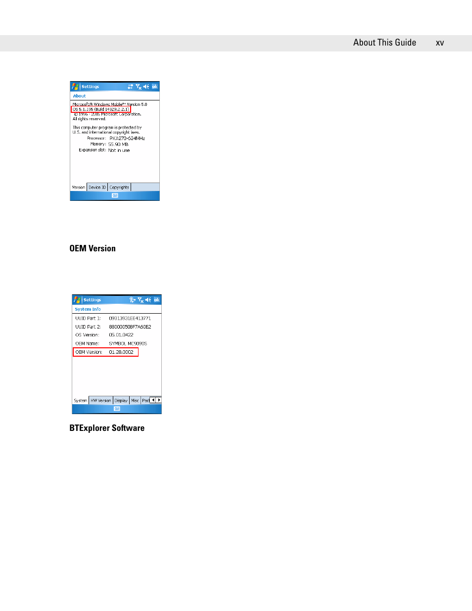 Motorola ENTERPRISE DIGITAL ASSISTANT MC70 User Manual | Page 15 / 208