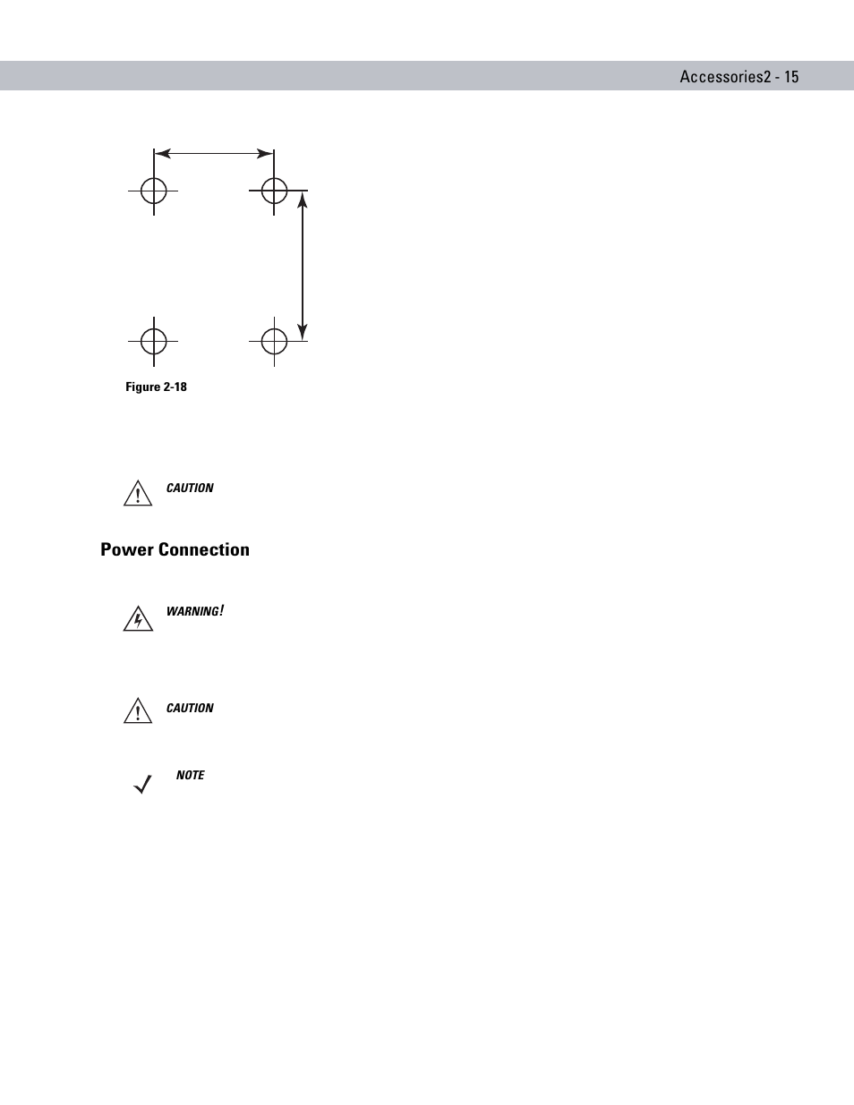 Power connection, Power connection -15, Accessories2 - 15 | Motorola ENTERPRISE DIGITAL ASSISTANT MC70 User Manual | Page 45 / 208