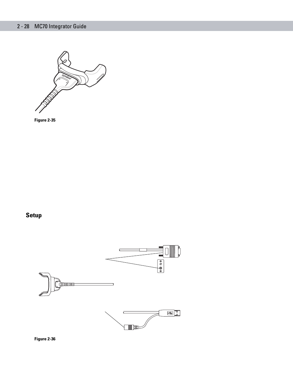 Setup, Setup -28 | Motorola ENTERPRISE DIGITAL ASSISTANT MC70 User Manual | Page 58 / 208