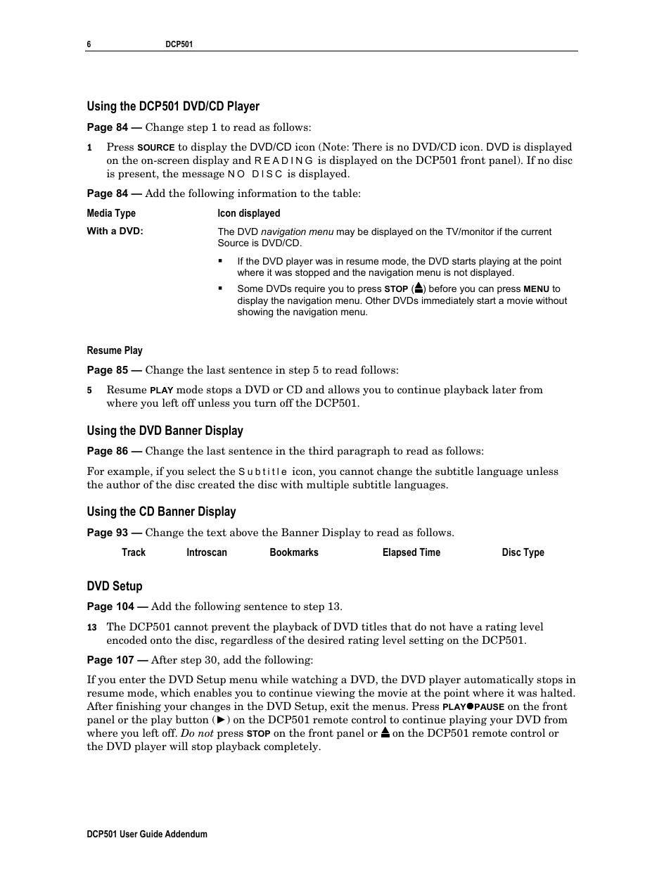 Motorola DCP501 User Manual | Page 6 / 8