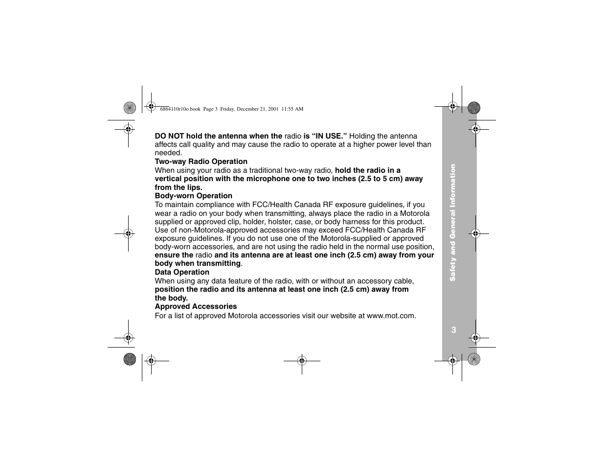 Motorola T5410 User Manual | Page 7 / 40