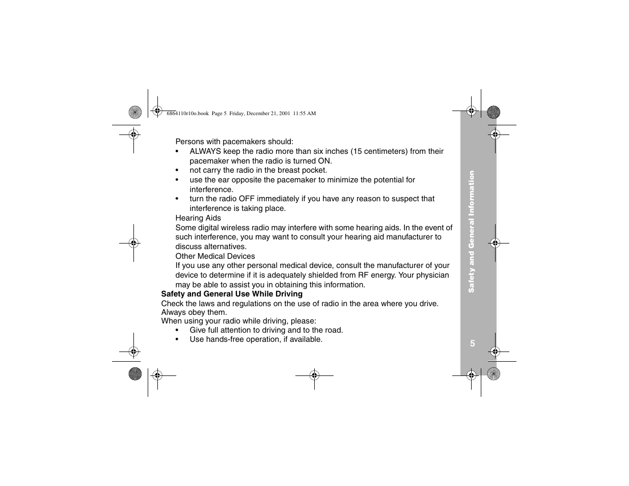 Motorola T5410 User Manual | Page 9 / 40