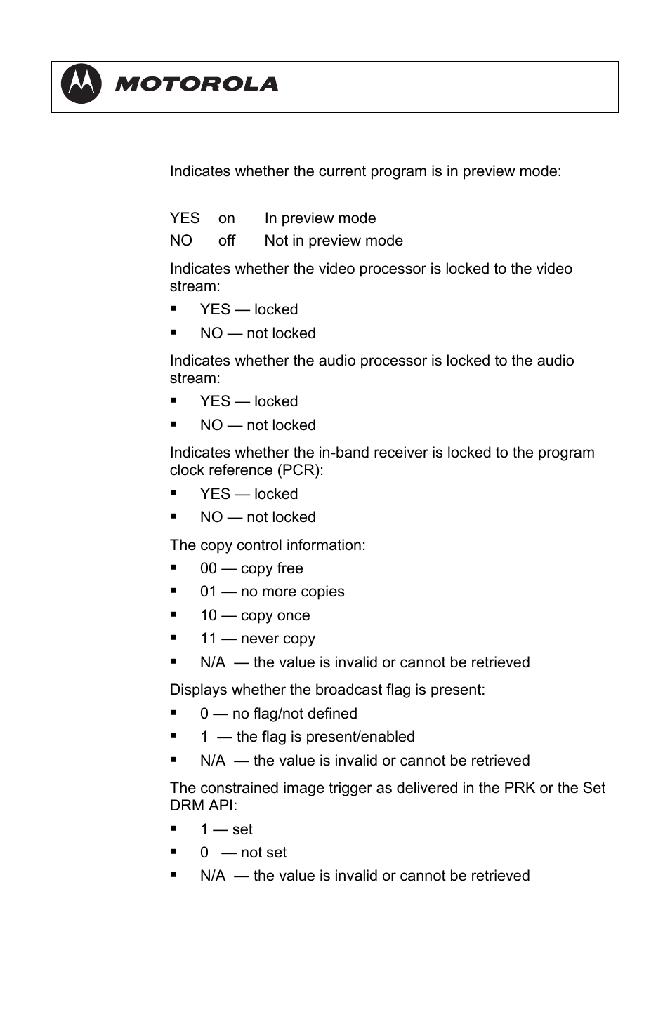 Dct3080 installation manual | Motorola DCT3080 User Manual | Page 62 / 98