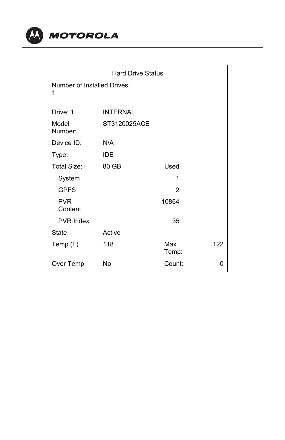 Dct3080 installation manual | Motorola DCT3080 User Manual | Page 77 / 98