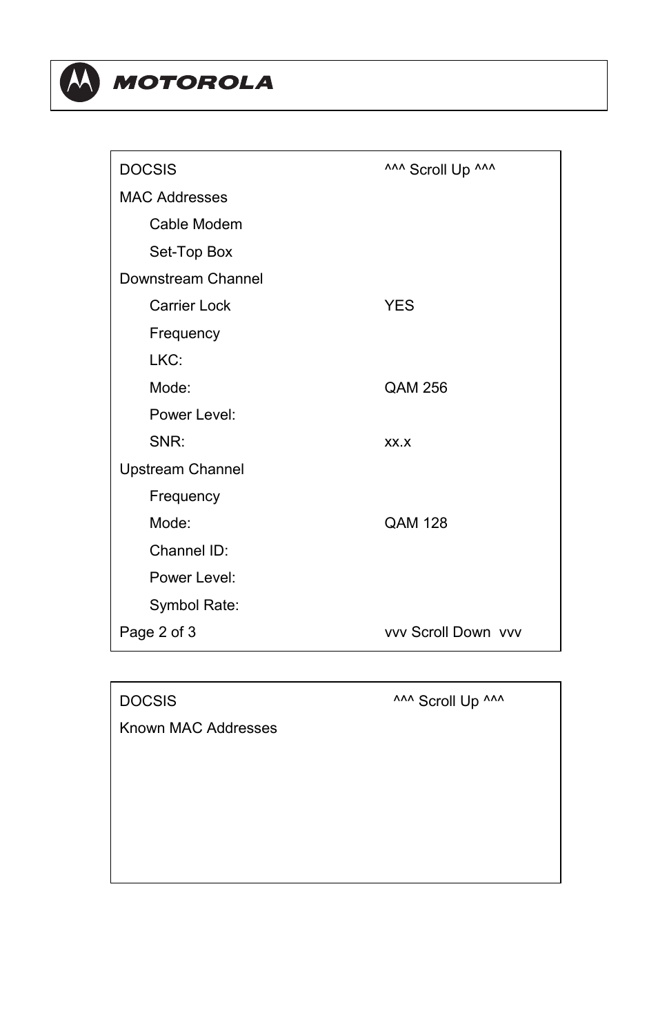 Dct3080 installation manual | Motorola DCT3080 User Manual | Page 81 / 98