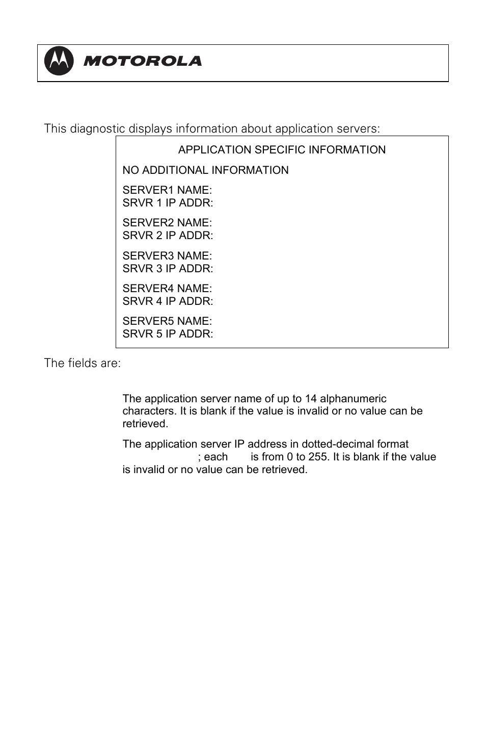 D15 application specific information, Dct3080 installation manual | Motorola DCT3080 User Manual | Page 87 / 98