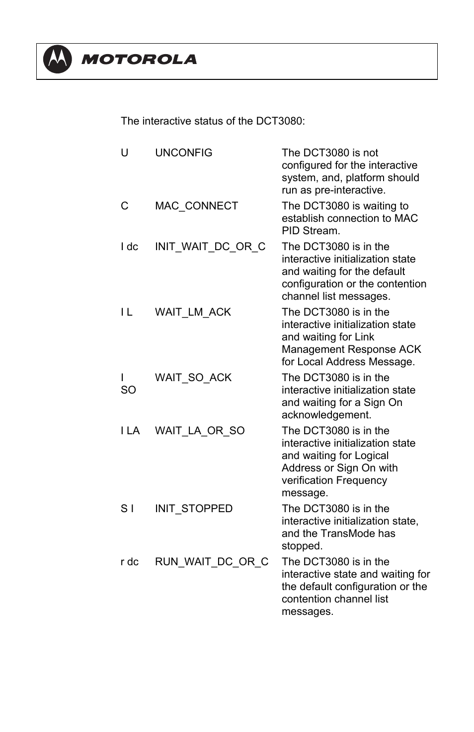 Dct3080 installation manual | Motorola DCT3080 User Manual | Page 90 / 98