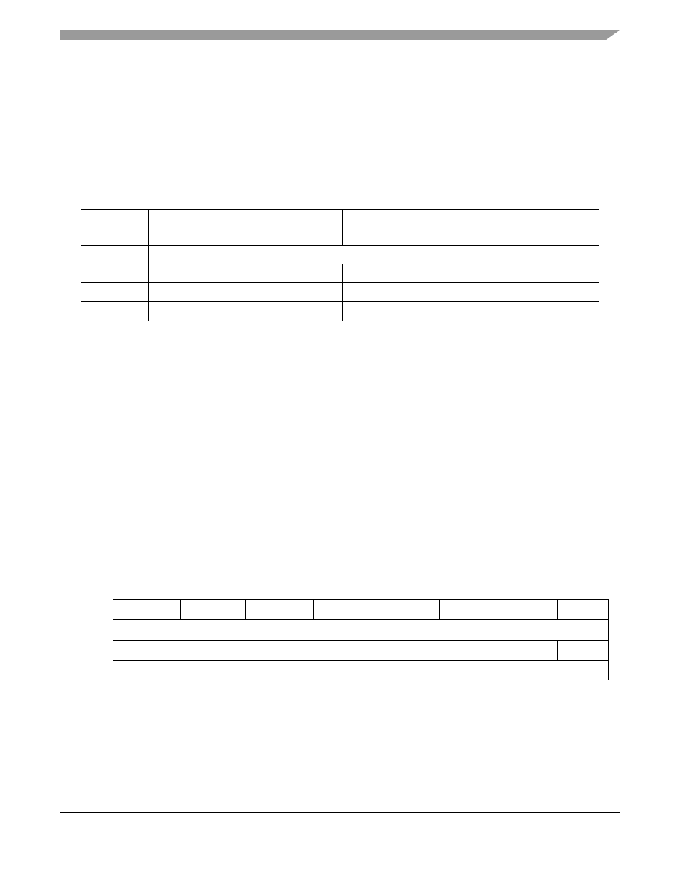 4 memory map and registers, 1 memory map, 2 registers | 1 eport pin assignment register (eppar), 4 memory map and registers -3, 1 memory map -3 11.4.2 registers -3, 1 eport pin assignment register (eppar) -3 | Motorola ColdFire MCF5281 User Manual | Page 211 / 766