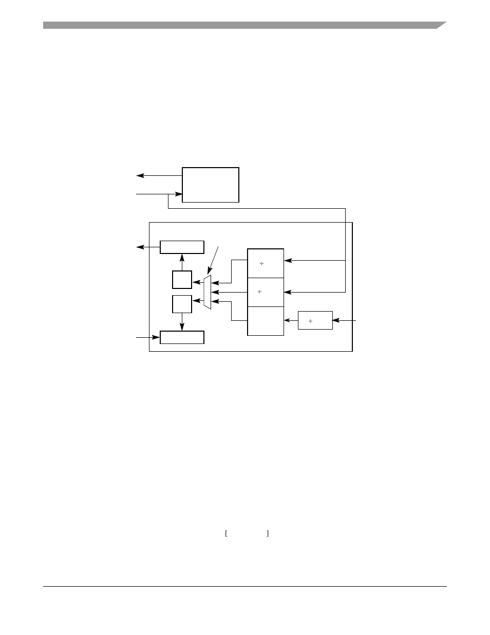 1 programmable divider, 2 calculating baud rates, 1 internal bus clock baud rates | When not divided | Motorola ColdFire MCF5281 User Manual | Page 437 / 766