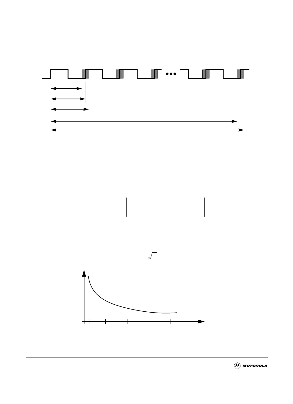 Figure b-4 jitter definitions, Figure b-5 maximum bus clock jitter approximation, Figure b-4 | Jitter definitions, Figure b-5, Maximum bus clock jitter approximation | Motorola MC9S12GC-Family User Manual | Page 114 / 136