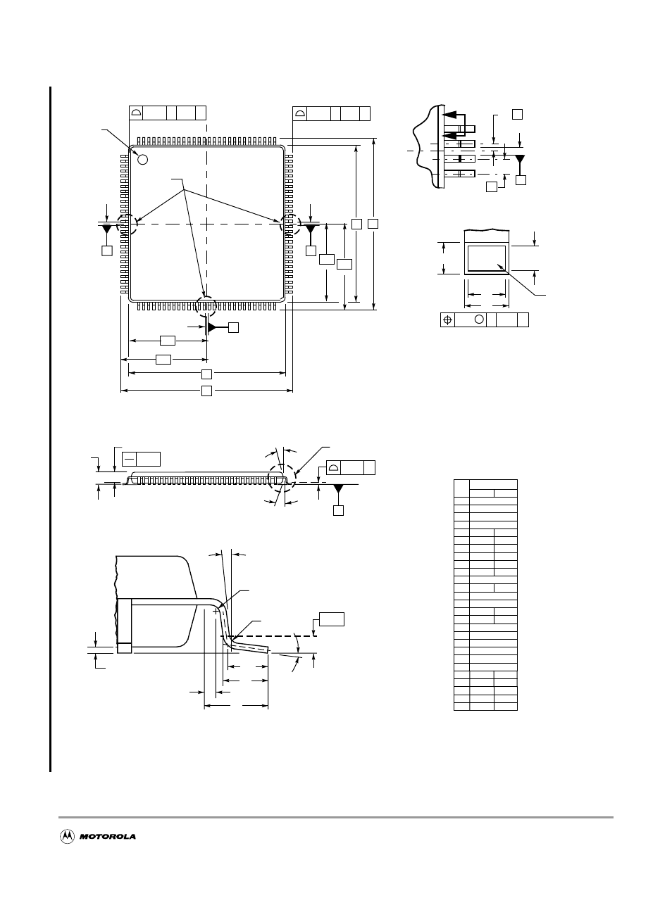 E.2 112-pin lqfp package, Pin lqfp package | Motorola MC9S12GC-Family User Manual | Page 133 / 136