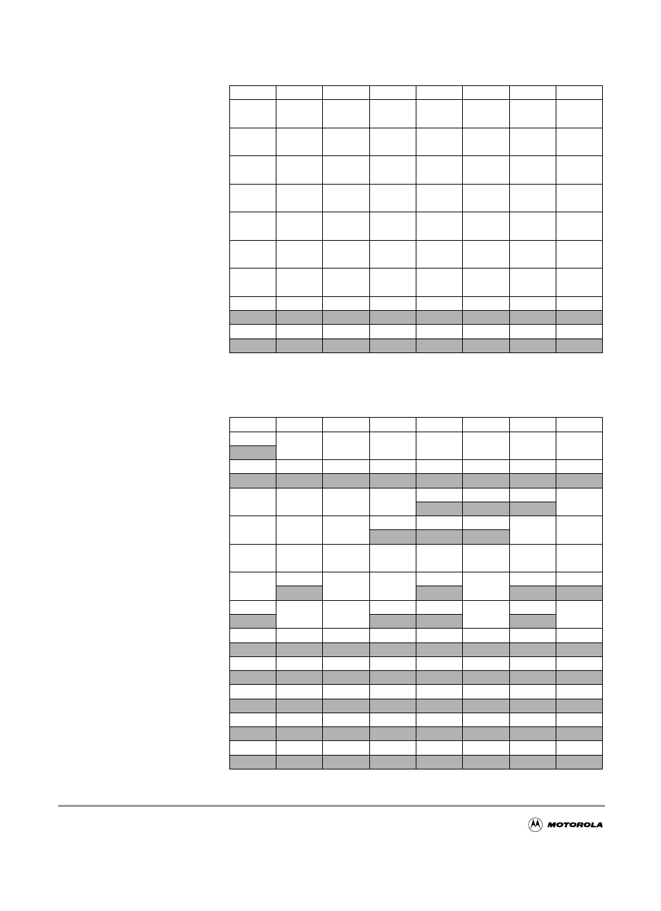 0100 - $010f flash control register, 0100 - $010f flash control register 44 | Motorola MC9S12GC-Family User Manual | Page 44 / 136