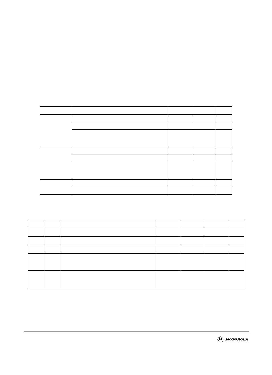 Table a-2 esd and latch-up test conditions, A.1.6, Esd protection and latch-up immunity | A.1.7, Operating conditions, Table a-2, Esd and latch-up test conditions, Table a-3, Esd and latch-up protection characteristics, A.1.6 esd protection and latch-up immunity | Motorola MC9S12GC-Family User Manual | Page 86 / 136