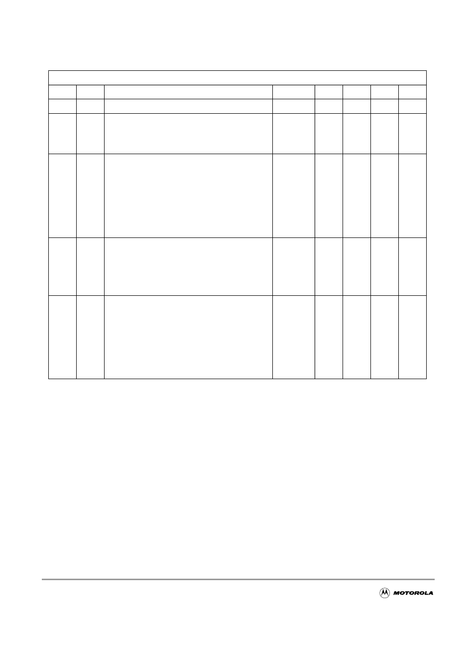 Table a-9 | Motorola MC9S12GC-Family User Manual | Page 94 / 136