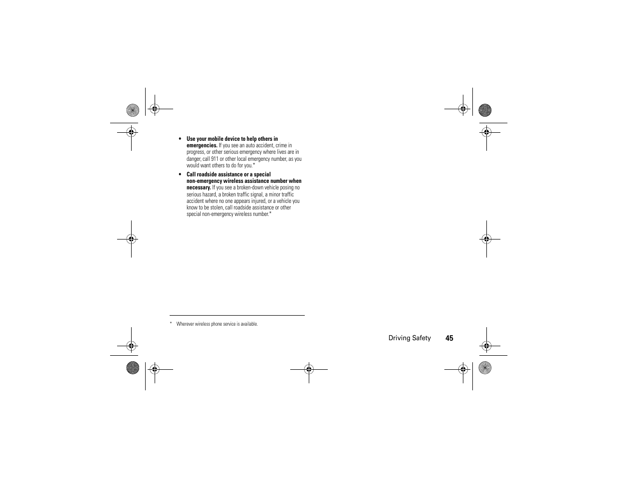 Motorola MOTONAV TN30 User Manual | Page 46 / 57