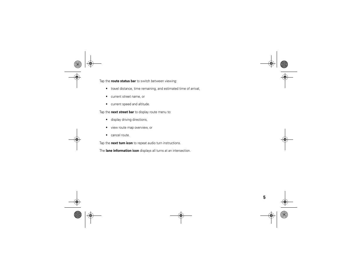 Motorola MOTONAV TN30 User Manual | Page 6 / 57
