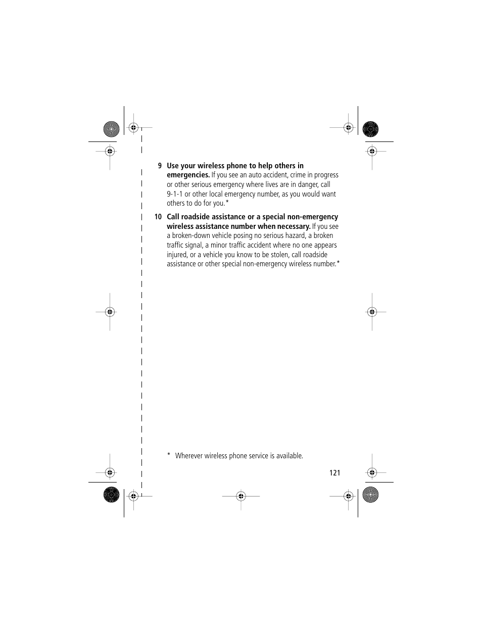 Motorola V Series 120c User Manual | Page 121 / 122