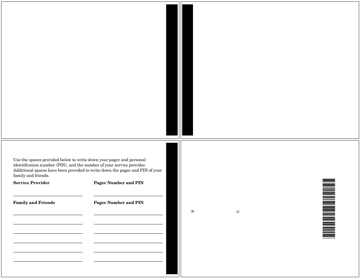 Motorola CP1250 User Manual | Page 16 / 17