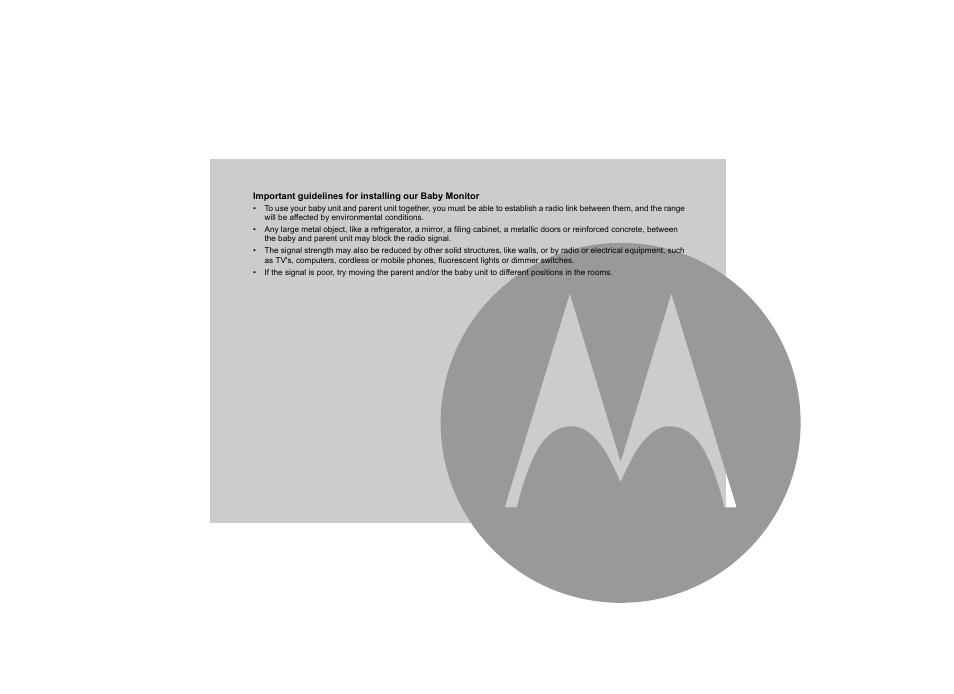 Motorola MBP20 User Manual | Page 6 / 23