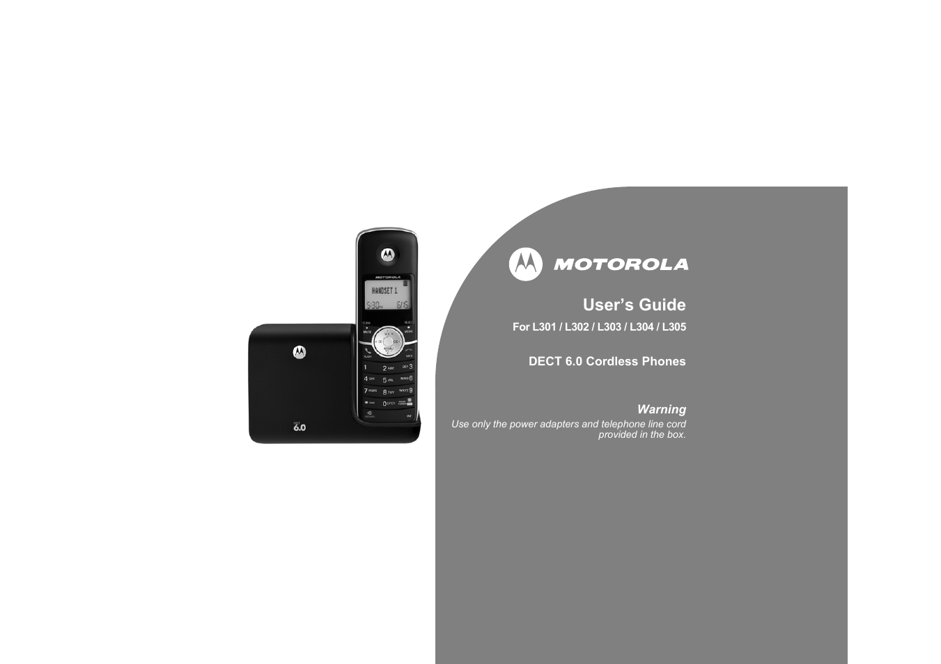 Motorola L305 User Manual | 43 pages