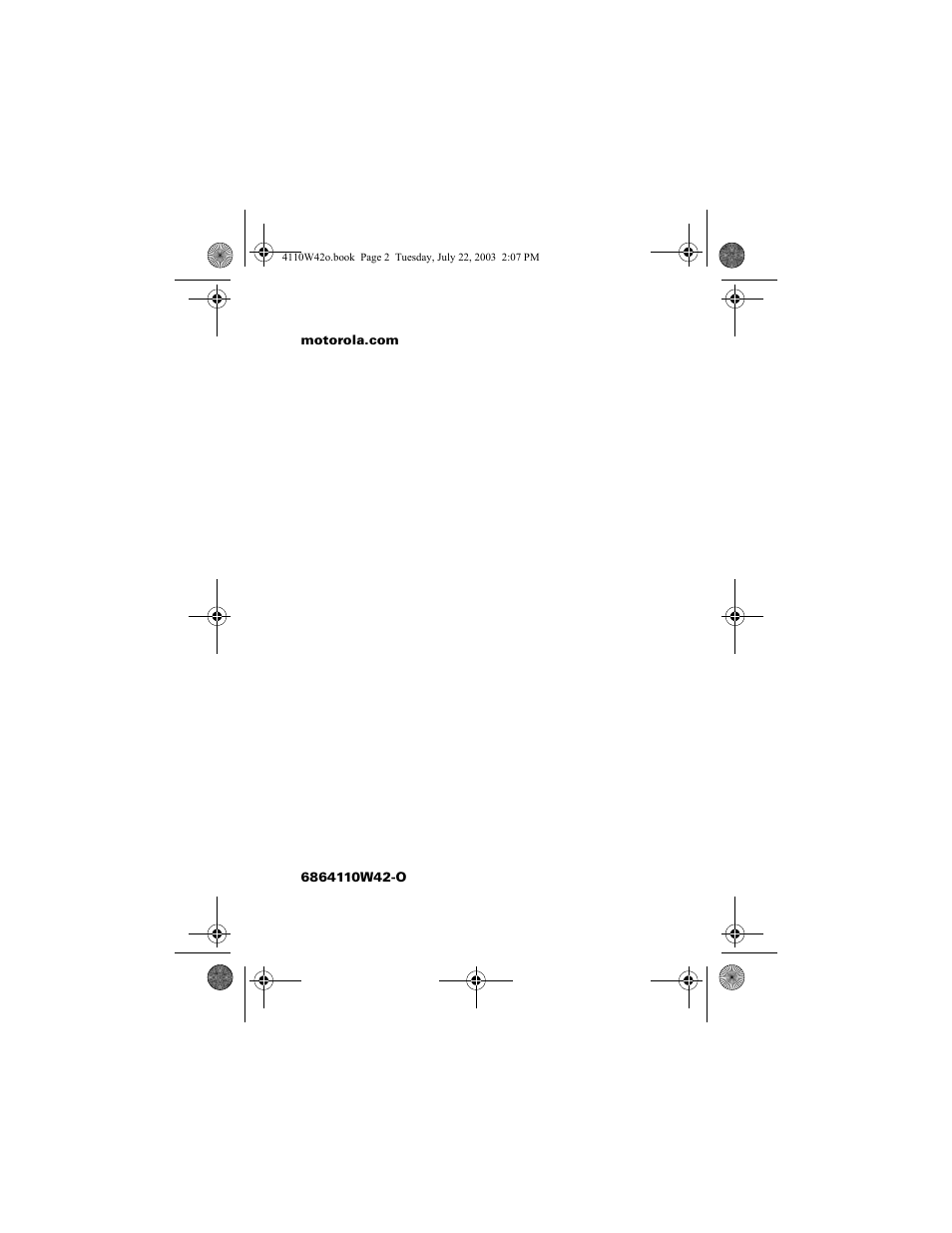 Motorola MD670 Series User Manual | Page 60 / 60