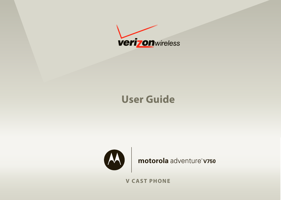 Motorola ADVENTURE V750 User Manual | 334 pages